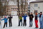 Slēpošana Ludzas pilsētas parkā
