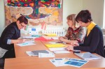 Projekta darba grupas sanāksme Glubokoje mākslas skolā